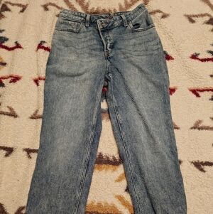 Hollister Light Blue Ulta High-rise 90s Vintage Straight Leg Jeans